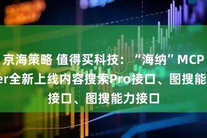 京海策略 值得买科技：“海纳”MCP Server全新上线内容搜索Pro接口、图搜能力接口